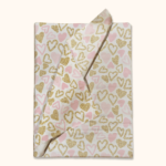Pink heart Tissue Paper