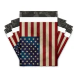 Rustic American Flag Poly Mailers - Image 2