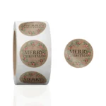 Christmas Wreath Holiday Stickers